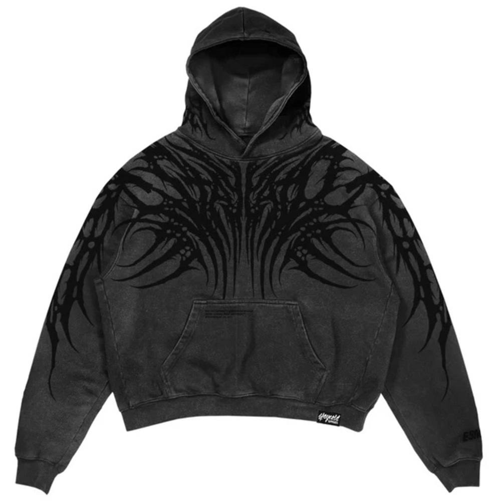 Stay Cold Apparel NECROBLADE Oversized Hoodie Size Large NWT Sold Out! - Picture 5 of 11